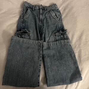 Stylish Denim Cargo Pants